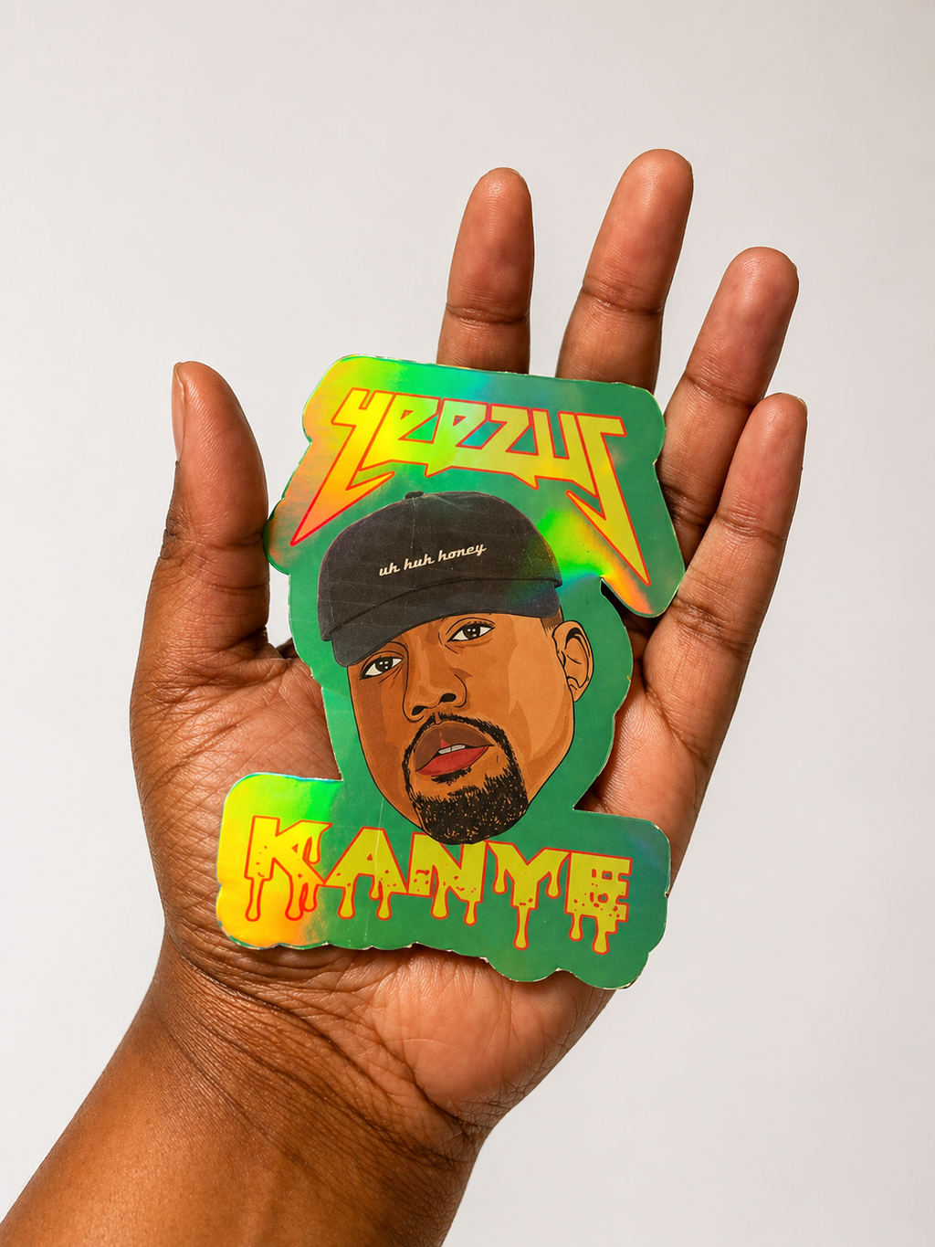 Yeezy Holographic Sticker