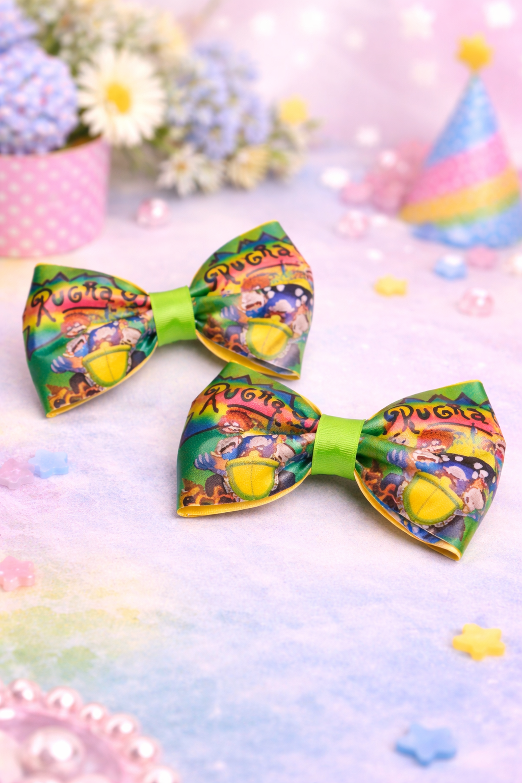 Neon Green Rugrat Piggies
