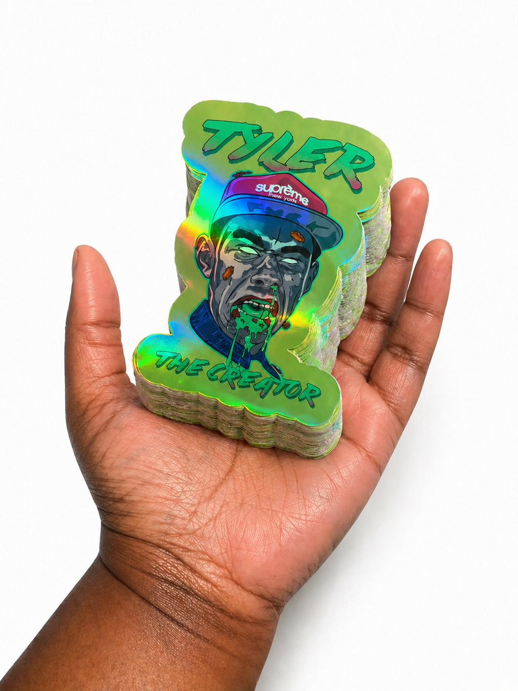 Tyler Waterproof Holographic Sticker