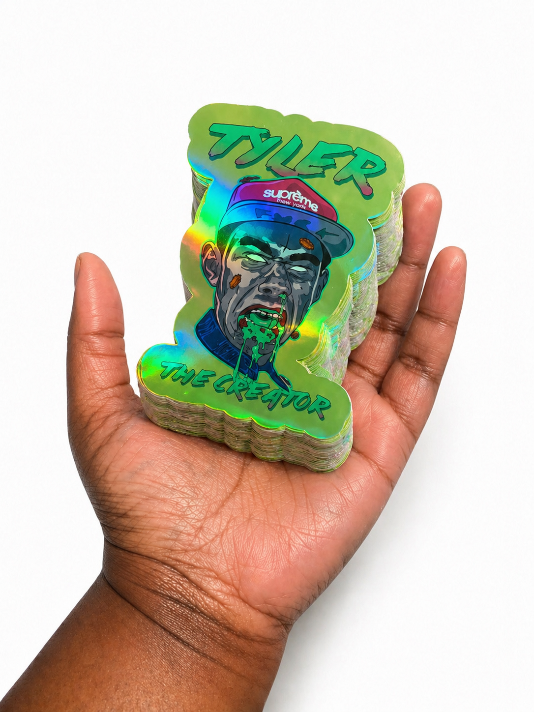 Tyler Waterproof Holographic Sticker