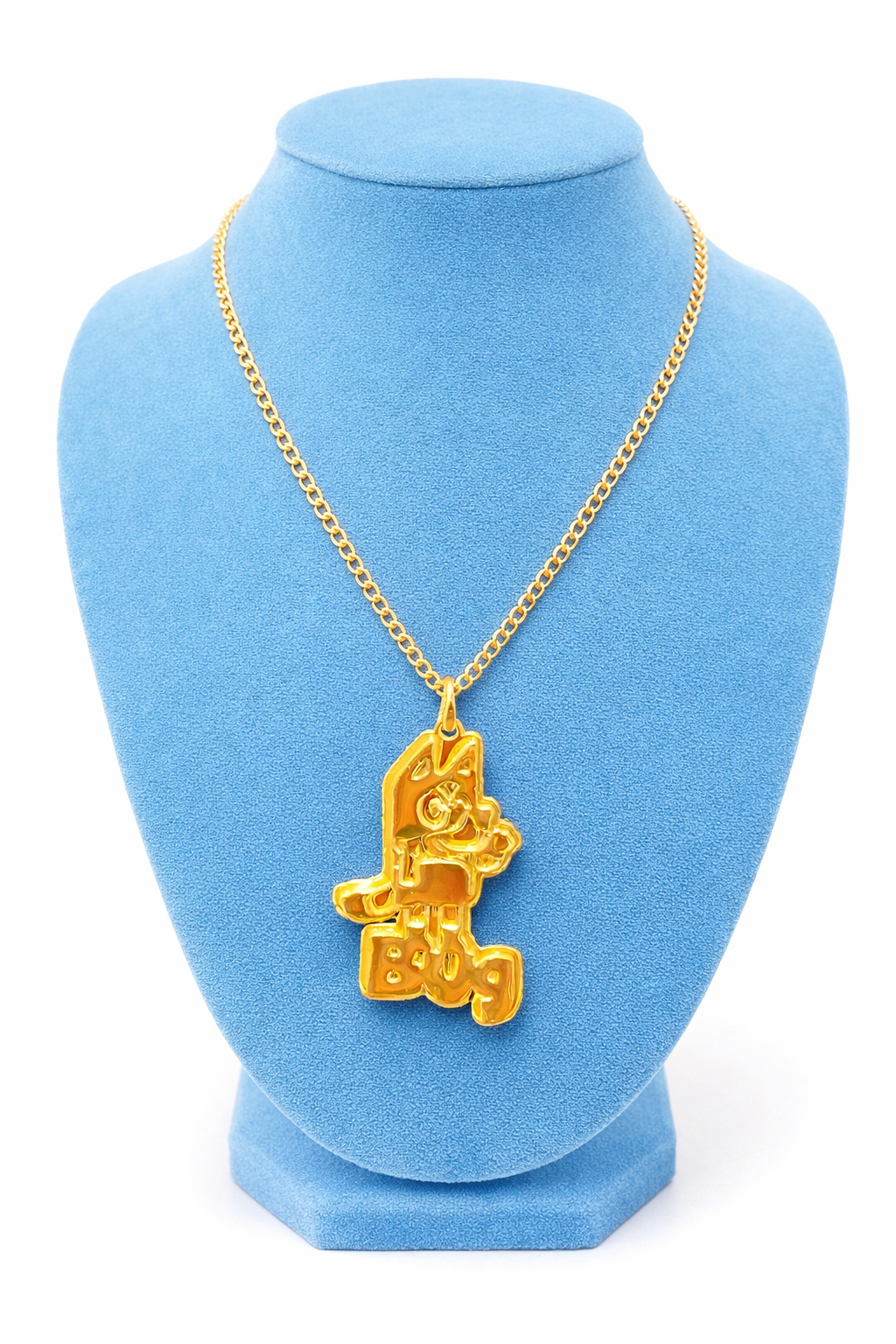 Gold Bluey Custom Name Chain