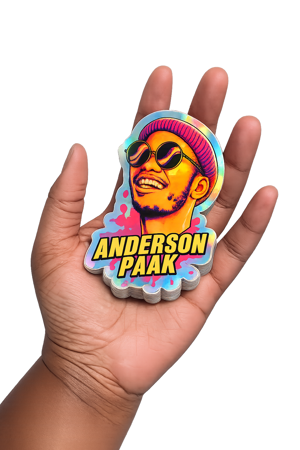 Anderson Paak Holographic Waterproof Sticker