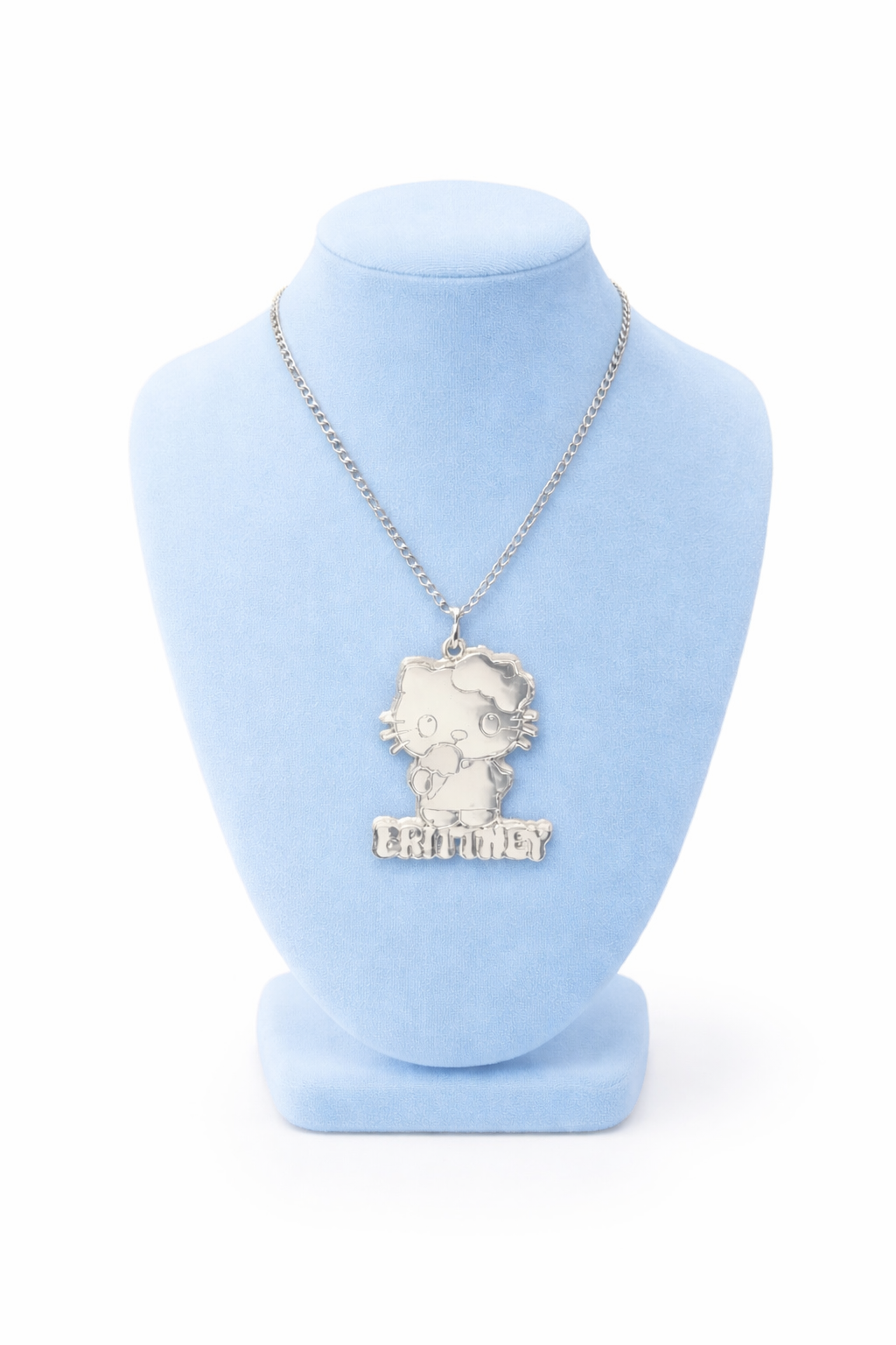 Kitty Custom Name Chain